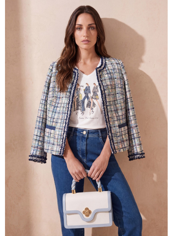 VESTE - LUCIDE - BLANC